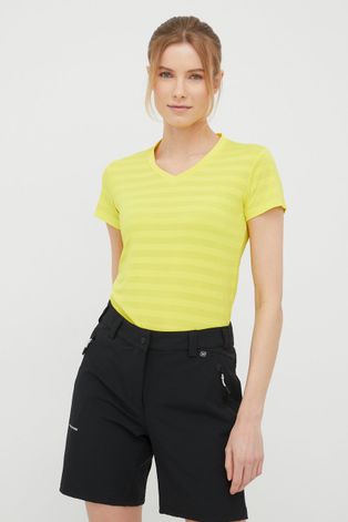 Αθλητικό μπλουζάκι CMP χρώμα: κίτρινο