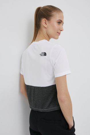 The North Face t-shirt damski kolor biały