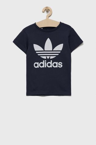adidas Originals T-shirt bawełniany dziecięcy z nadrukiem