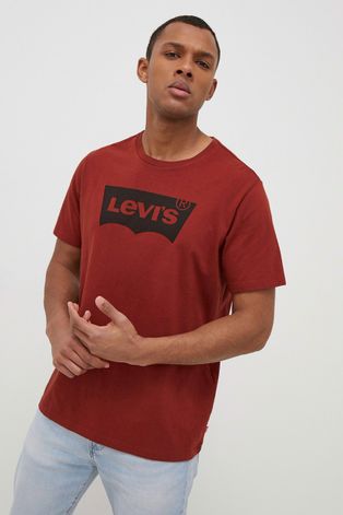 Хлопковая футболка Levi's