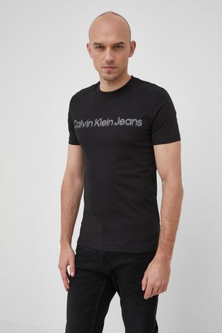 Calvin Klein Jeans T-shirt bawełniany J30J319714.PPYY