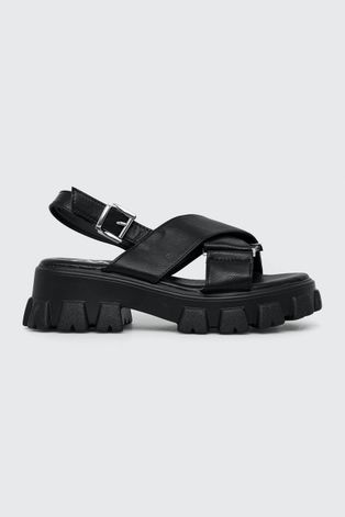 Sandále Answear Lab dámske, čierna farba, na platforme
