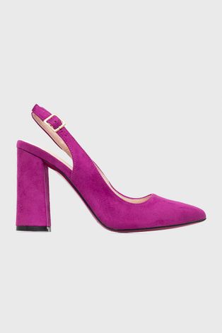 Туфли Answear Lab цвет фиолетовый