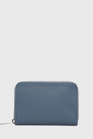 Kožni novčanik Answear Lab za žene, boja: plava