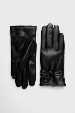 Γάντια Answear Lab γυναικεία, χρώμα: μαύρο