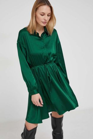 Сукня Answear Lab колір зелений mini пряма