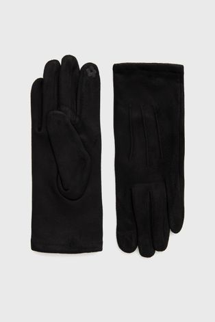 Answear Lab Rękawiczki damskie kolor czarny
