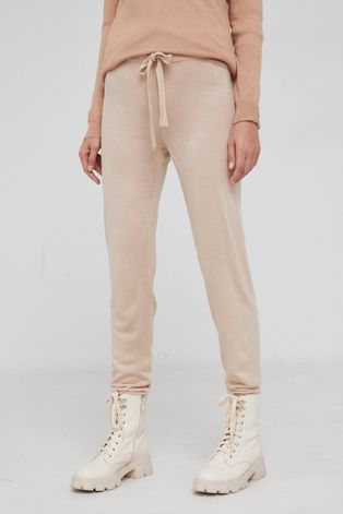 Kalhoty Answear Lab dámské, průhledná barva