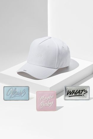 Next generation headwear Czapka kolor biały z aplikacją