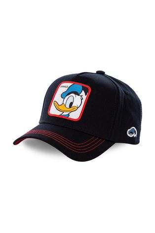 Capslab czapka Disney kolor czarny z aplikacją