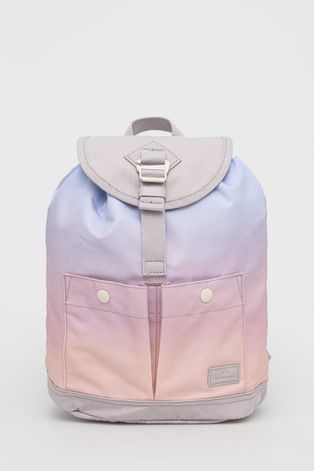 Рюкзак Doughnut жіночий колір фіолетовий малий однотонний