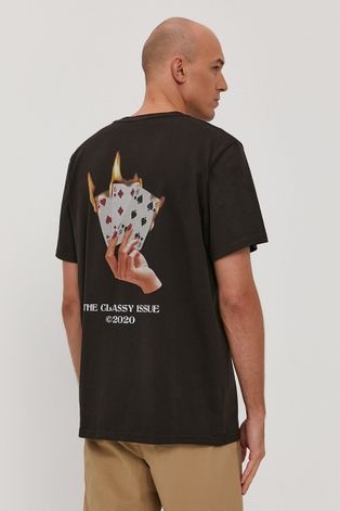 Μπλουζάκι The Classy Issue χρώμα: μαύρο