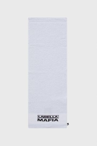 Полотенце для спортзала LaBellaMafia Black And Gold цвет белый