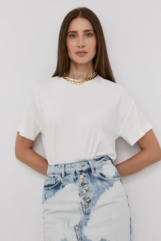Тениска Nissa дамски в бяло