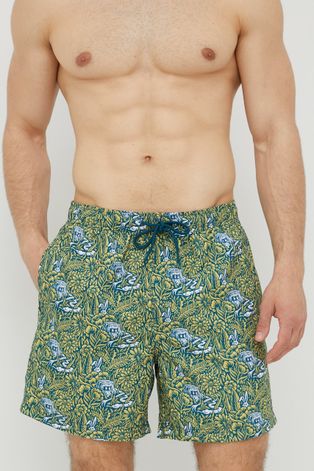 Kratke hlače za kupanje Element boja: zelena