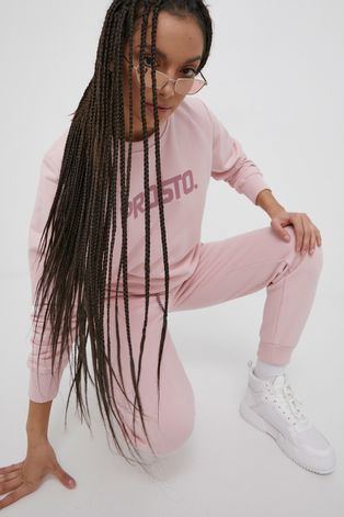 Μπλούζα Prosto Classo γυναικεία, χρώμα: ροζ