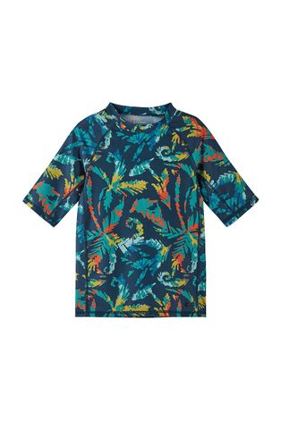 Reima tricou copii culoarea albastru marin, cu imprimeu
