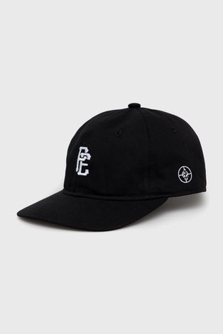 Βαμβακερό καπέλο Element χρώμα: μαύρο