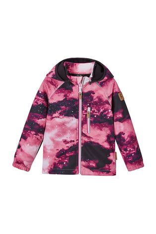 Дитяча куртка Reima колір рожевий