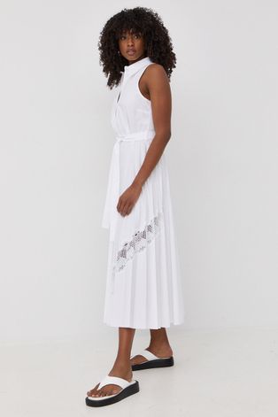 Beatrice B ruha fehér, maxi, harang alakú