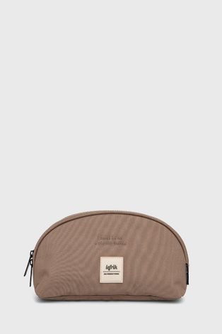 Τσάντα καλλυντικών Lefrik χρώμα: καφέ