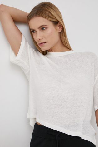 Brixton T-shirt damski kolor biały