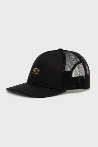 Καπέλο RVCA χρώμα: μαύρο