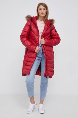 Frieda & Freddies rövid kabát női, piros, téli