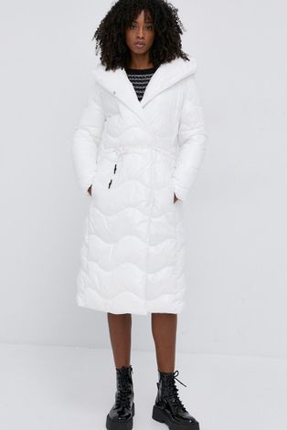 Куртка Liviana Conti жіноча колір білий зимова