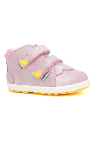 Παιδικά κλειστά παπούτσια σουέτ Bartek χρώμα: ροζ