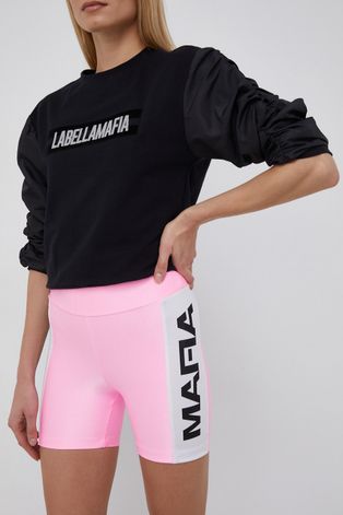 Kratke hlače LaBellaMafia za žene, boja: ružičasta