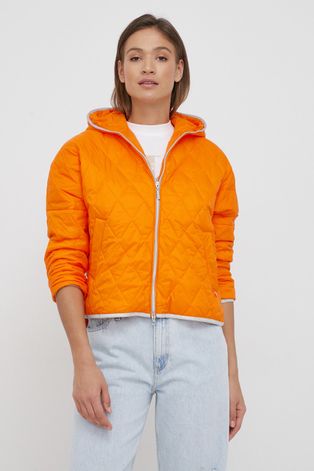 Куртка Frieda & Freddies жіноча колір помаранчевий перехідна