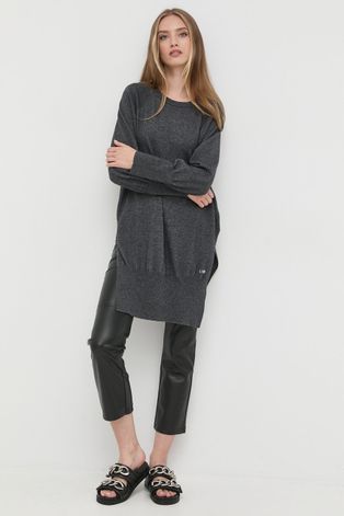 Liviana Conti kasmír pulóver könnyű, női, szürke