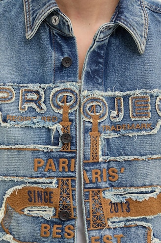 Y/Project denim shirt EVERGREEN PARIS' BEST PATCH DENIM SHIRT PRM EU Y/Project denim shirt EVERGREEN PARIS' BEST PATCH DENIM SHIRT PRM EU