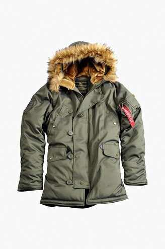 Alpha Industries jacket Explorer men s green color 193128.257 at PRM US