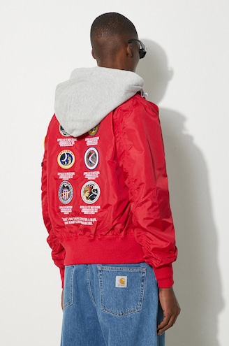 Alpha Industries MA-1 Hooded Fur Jacket | Masdings