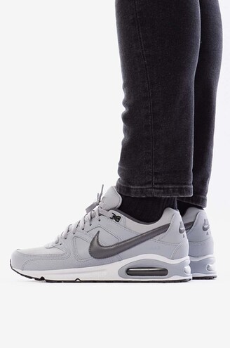 Nike sneakers Air Max Command Leather gray color buy on PRM