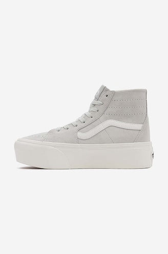 Light gray vans high hotsell tops
