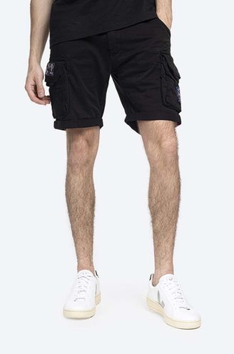 shorts men\'s Alpha x | Industries black on PRM NASA color buy