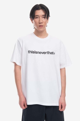 thisisneverthat cotton T-shirt T-Logo Tee white color at PRM US