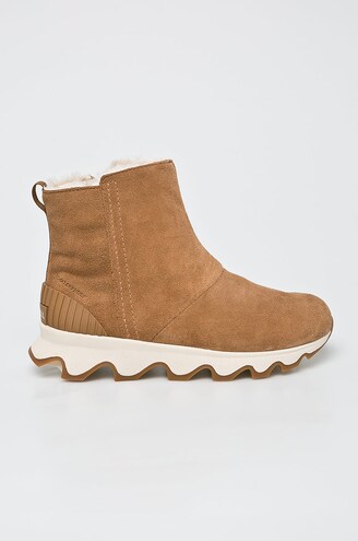 Sorel kinetic short lace boot camel outlet
