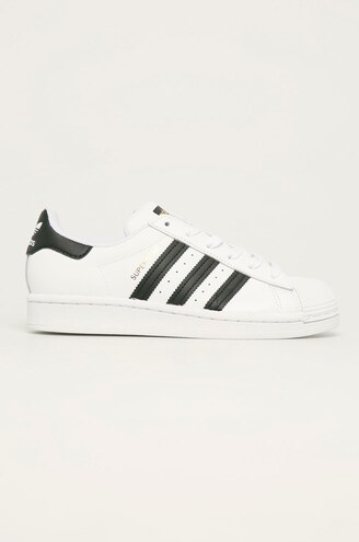 Adidas shoes white with black stripes deals