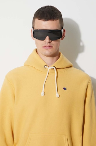 Champion pastel cheap yellow hoodie