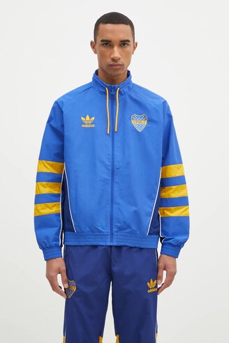 adidas sweatshirt Boca Tracktop 93 men's blue color JI9490 at PRM US