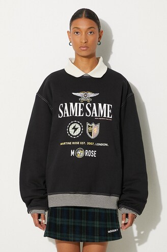 Martine Rose cotton sweatshirt Polo Neck Crew PRM EU