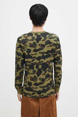 トップス A BATHING APE PALM TREE CAMO COLLEGE T A BATHING APE® Palm Tree Camo College Tee | Bape official