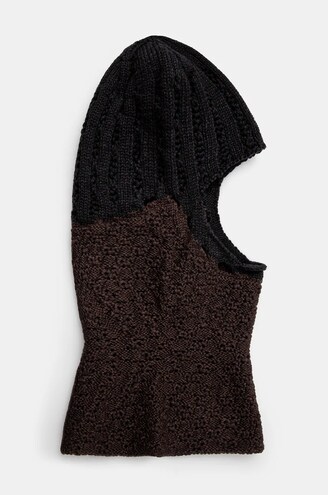 FLOWER GARDEN BALACLAVA（BLACK) irojikake