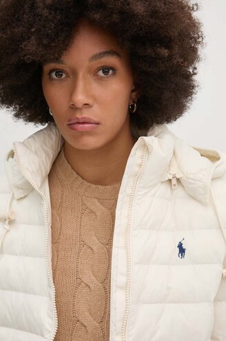 Polo Ralph Lauren jacket women's beige color 211958932 at PRM US