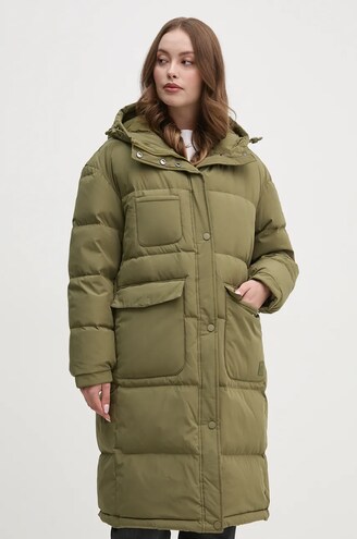Veste Utilitaire Benetton M-65 Style - Taille M Vert Olive - Occasion Très Bon État