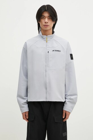 adidas jacket National Geographic Softshell Jacket men's blue